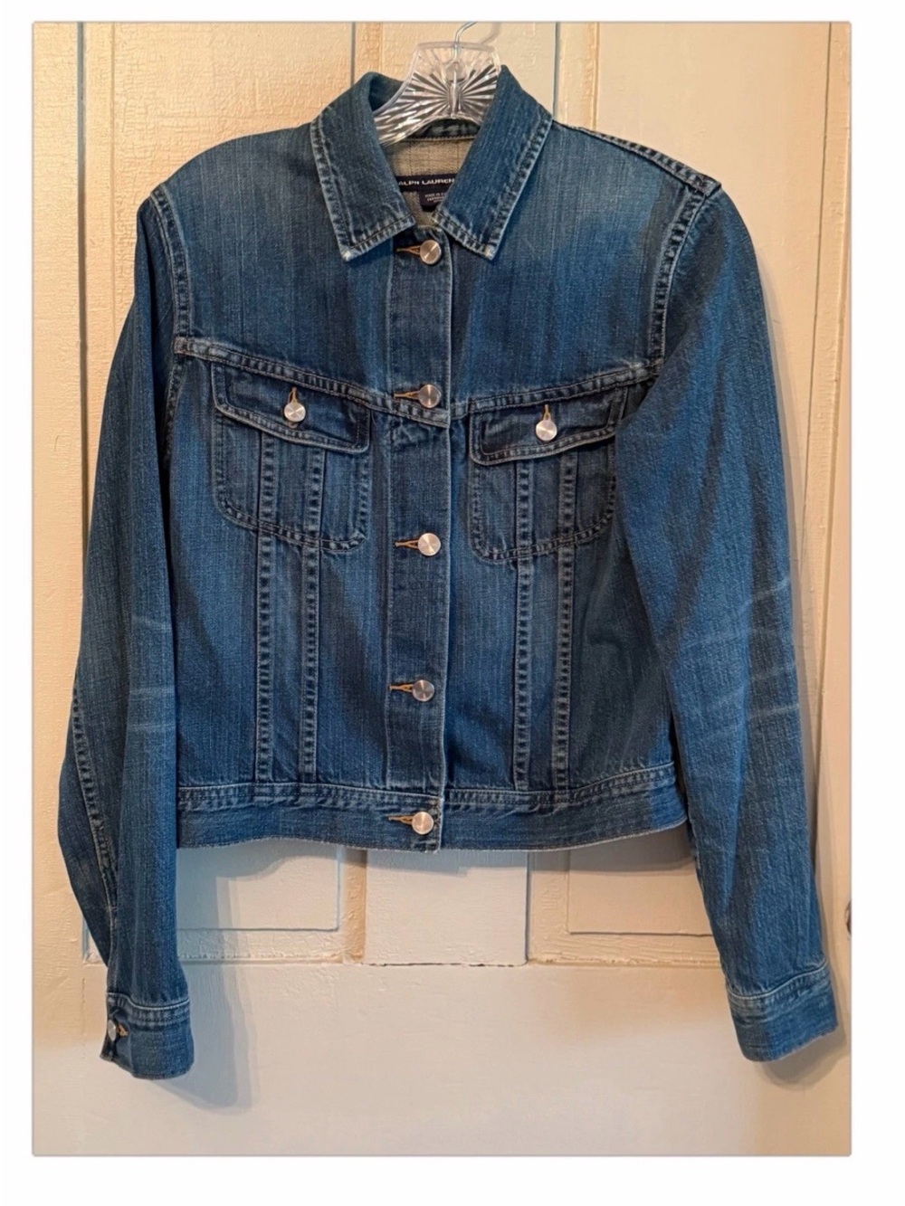 Ralph Lauren Dark Blue Denim Trucker Jacket